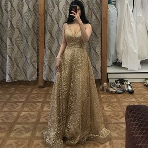 Golden Dress